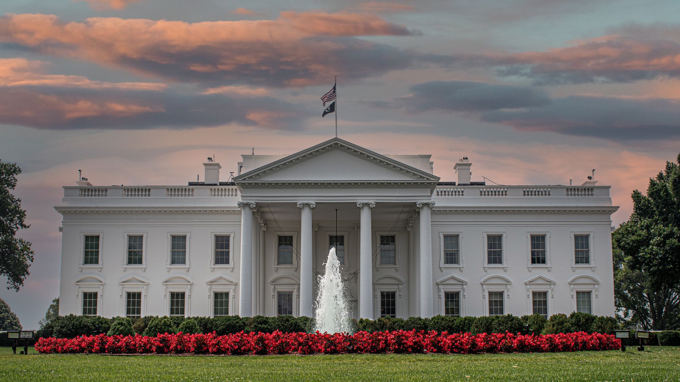 White House background